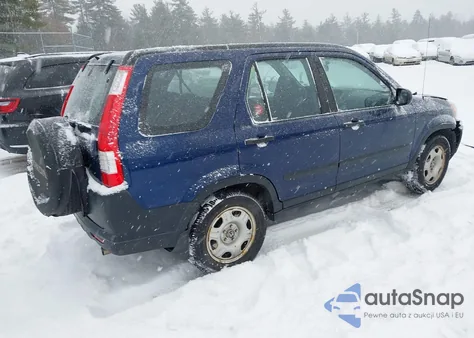 2005 Honda Cr-V Lx z USA, uszkodzony, nr VIN SHSRD78565U306285